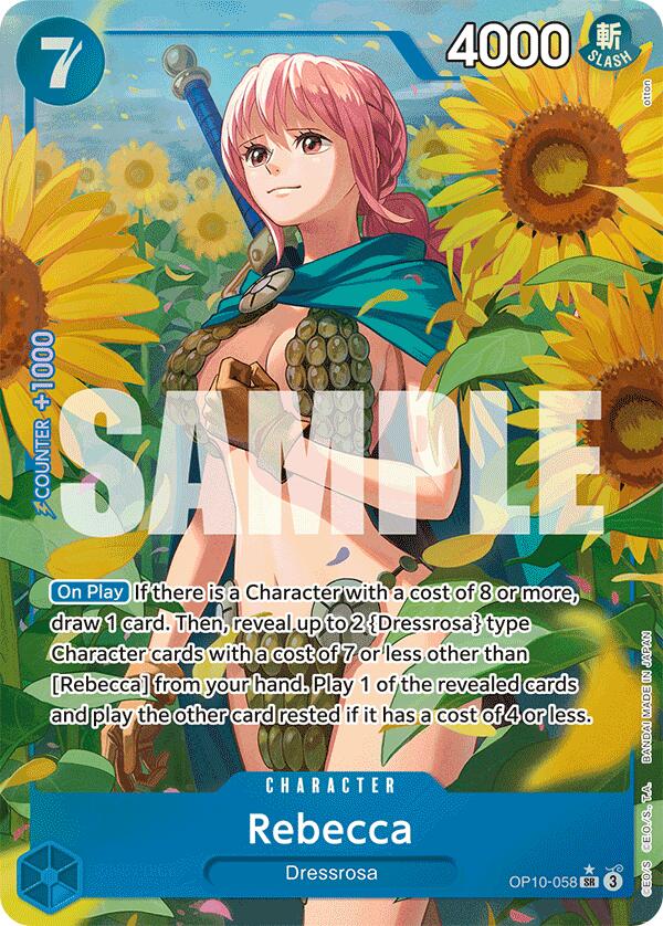 One Piece Card Game: Rebecca (Parallel) card image