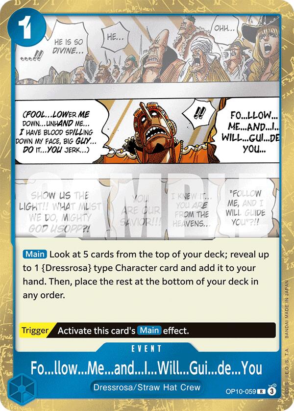One Piece Card Game: Fo...llow...Me...and...I...Will...Gui...de...You card image