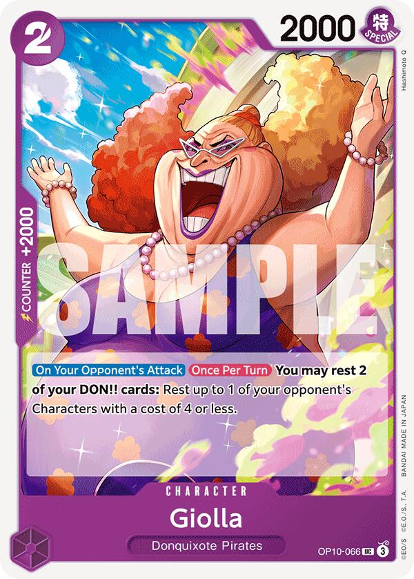 One Piece Card Game: Giolla card image
