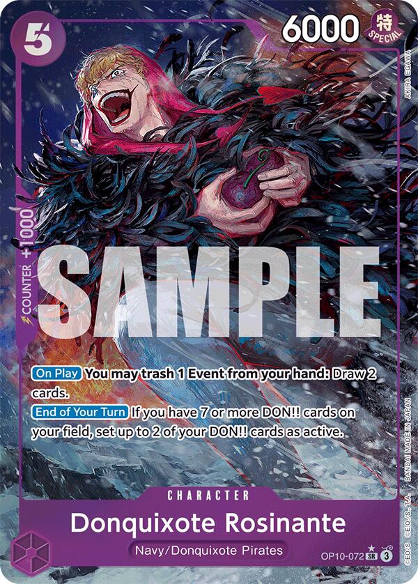 One Piece Card Game: Donquixote Rosinante (Parallel) card image