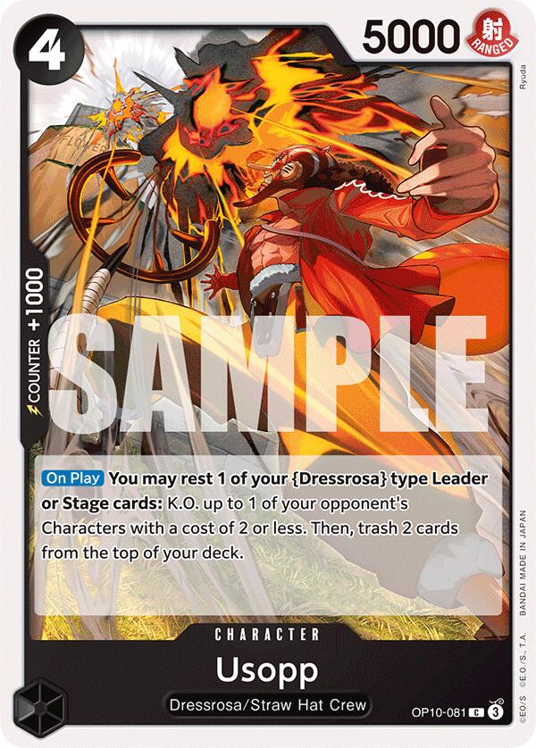 One Piece Card Game: Usopp (081) card image