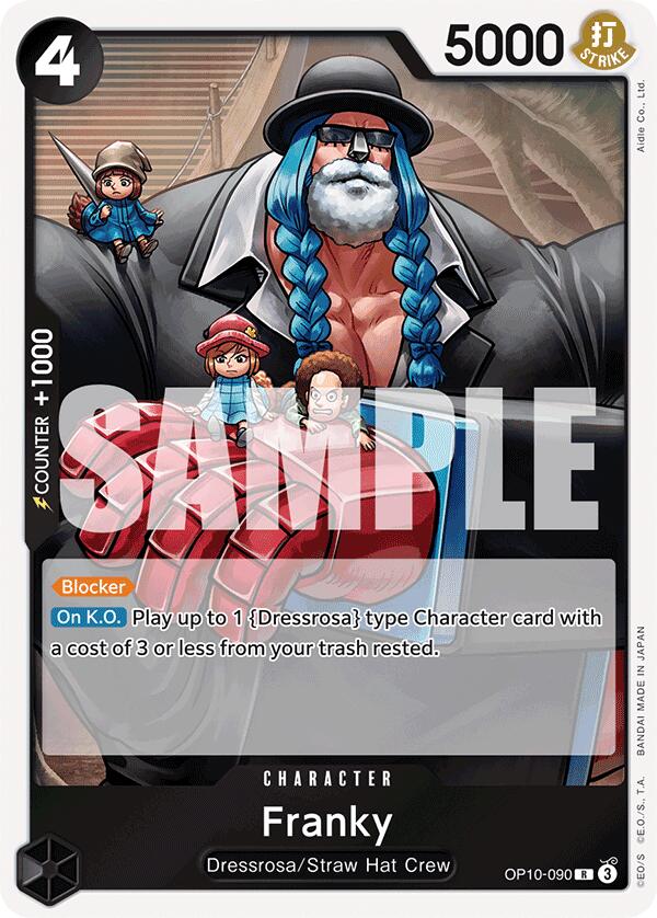 One Piece Card Game: Franky (090) card image