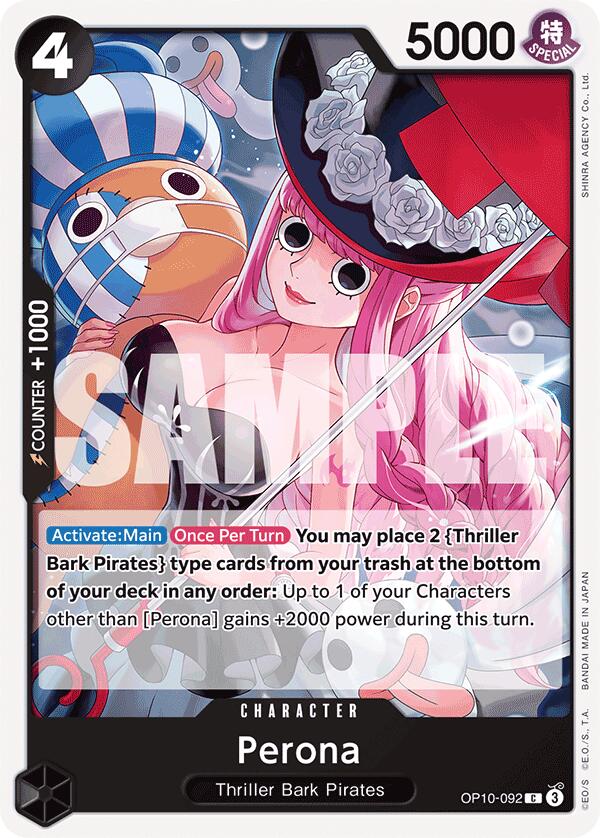 One Piece Card Game: Perona (092) card image