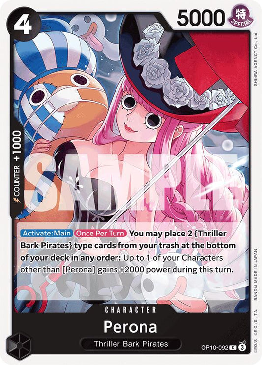 One Piece Card Game: Perona (092) card image