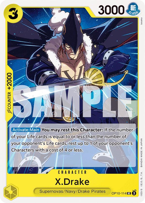 One Piece Card Game: X.Drake card image
