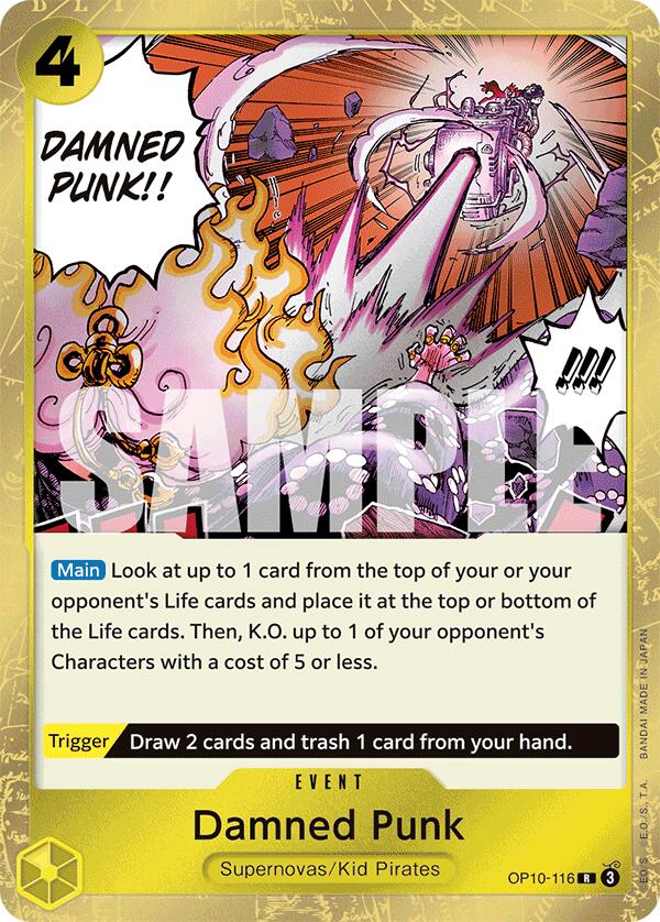 One Piece Card Game: Damned Punk card image