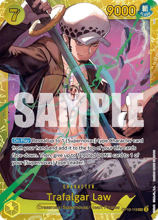 One Piece Card Game: Trafalgar Law (119) card image