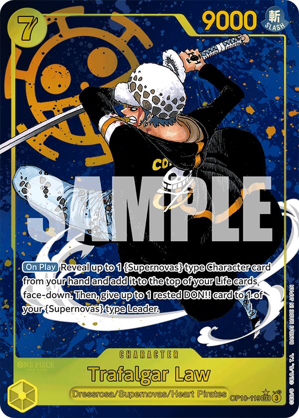 One Piece Card Game: Trafalgar Law (119) (Parallel) card image