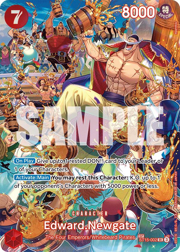 One Piece Card Game: Edward.Newgate (SP) card image
