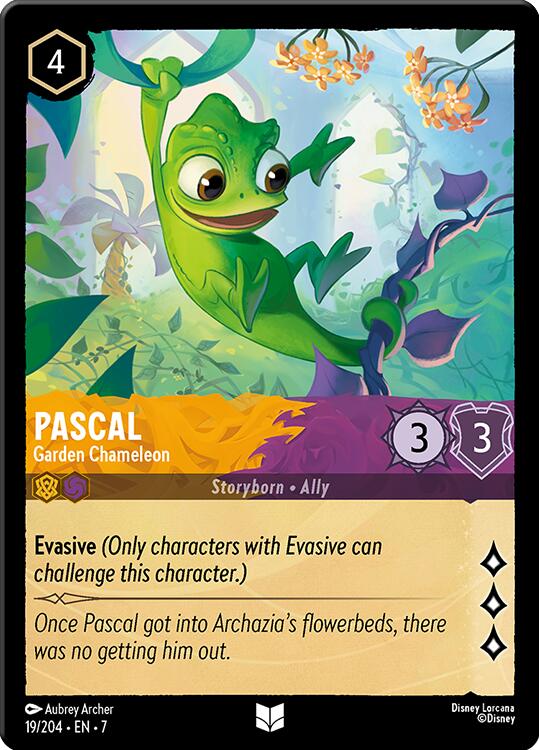 Disney Lorcana: Pascal - Garden Chameleon card image