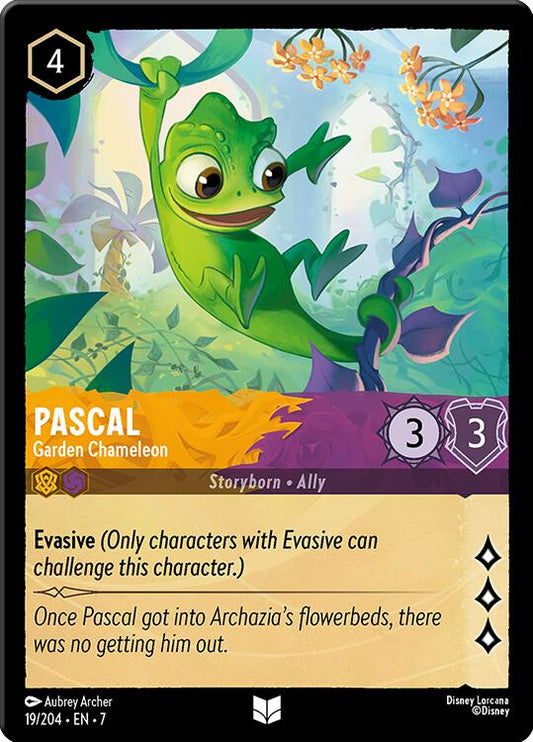 Disney Lorcana: Pascal - Garden Chameleon card image