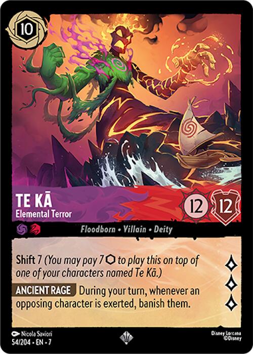 Disney Lorcana: Te Ka - Elemental Terror card image