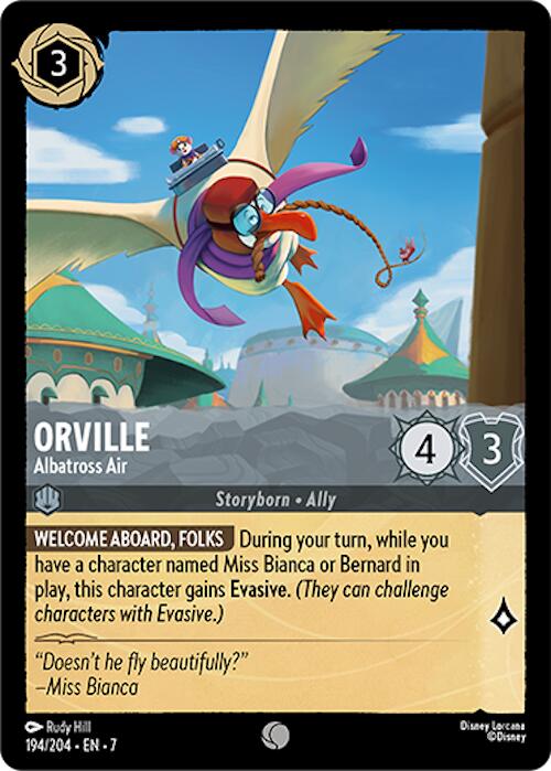 Disney Lorcana: Orville - Albatross Air card image