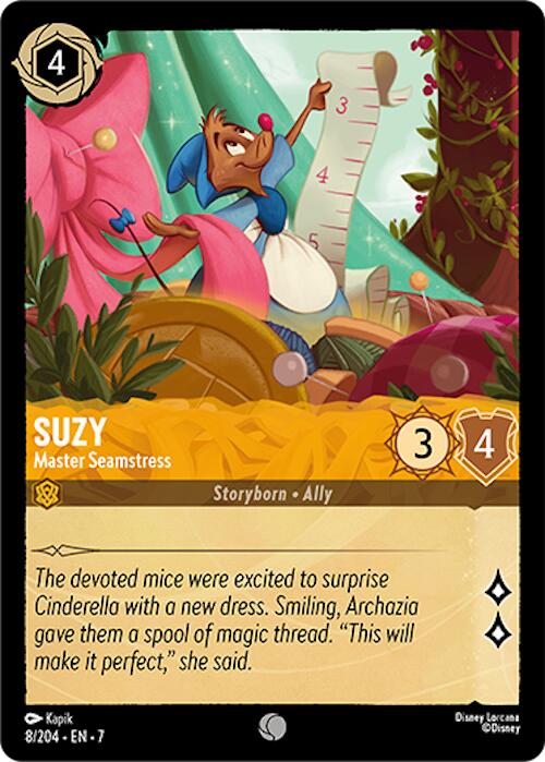Disney Lorcana: Suzy - Master Seamstress card image