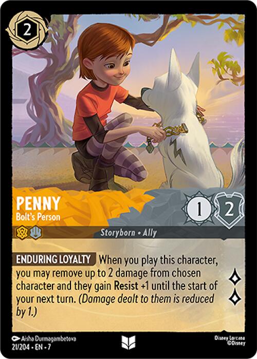 Disney Lorcana: Penny - Bolt's Person card image