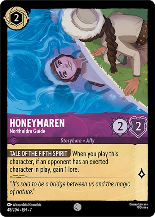 Disney Lorcana: Honeymaren - Northuldra Guide card image