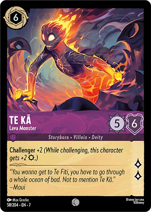 Disney Lorcana: Te Ka - Lava Monster card image