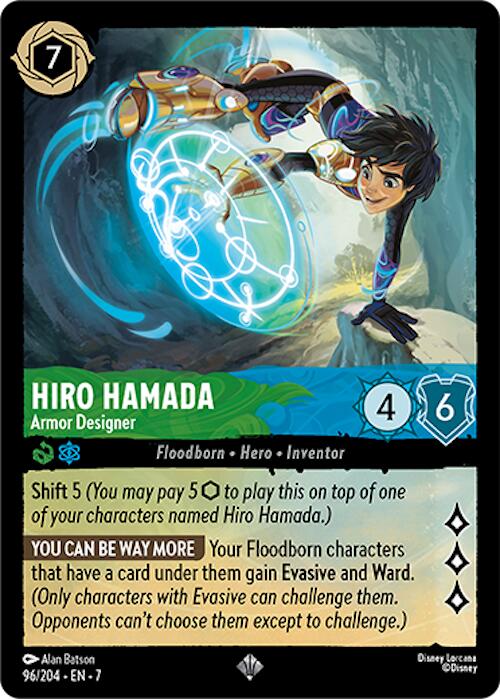 Disney Lorcana: Hiro Hamada - Armor Designer card image