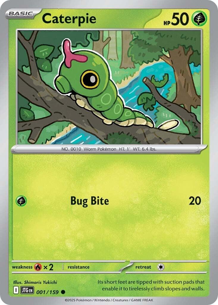 Pokemon: Caterpie card image