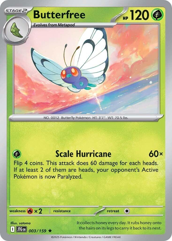 Pokemon: Butterfree card image