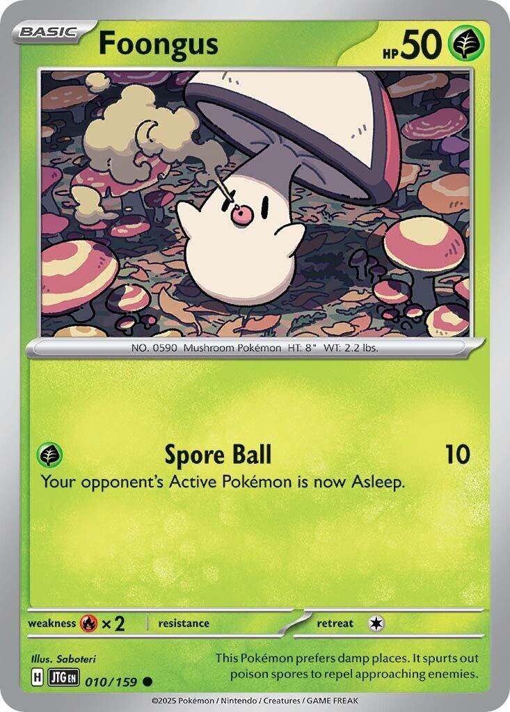 Pokemon: Foongus card image