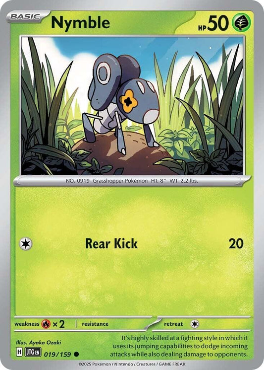Pokemon: Nymble card image