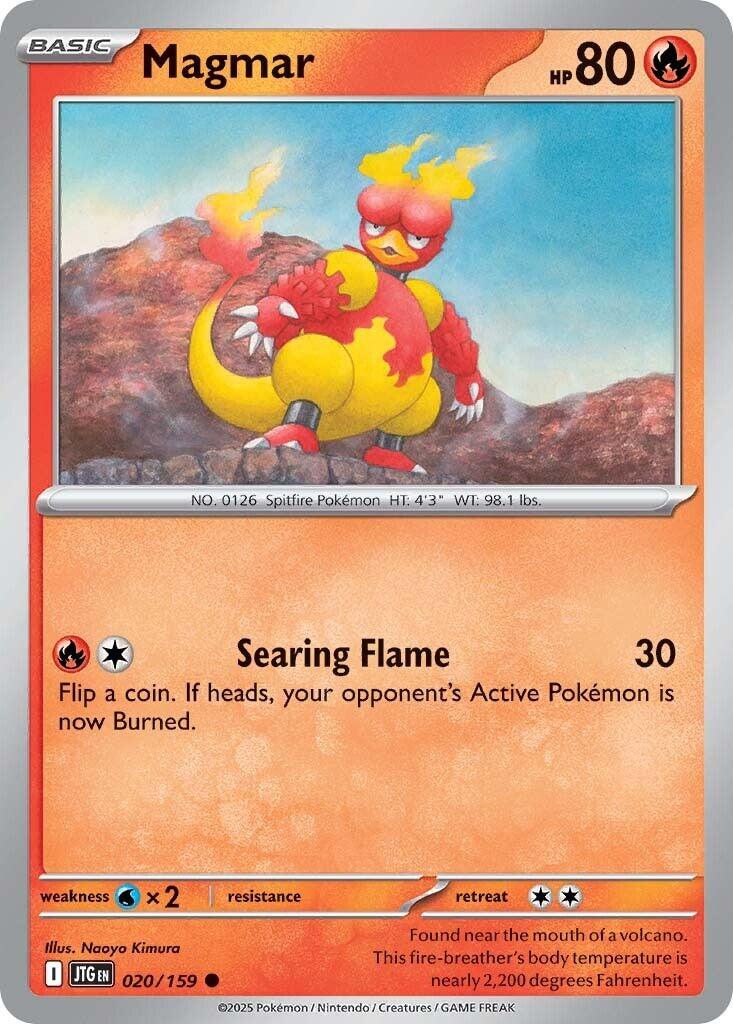 Pokemon: Magmar card image