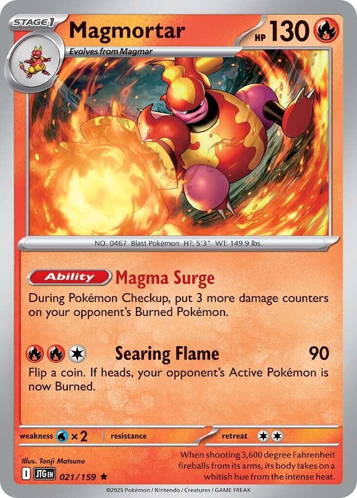 Pokemon: Magmortar card image