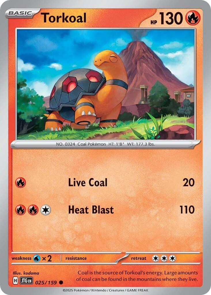 Pokemon: Torkoal card image