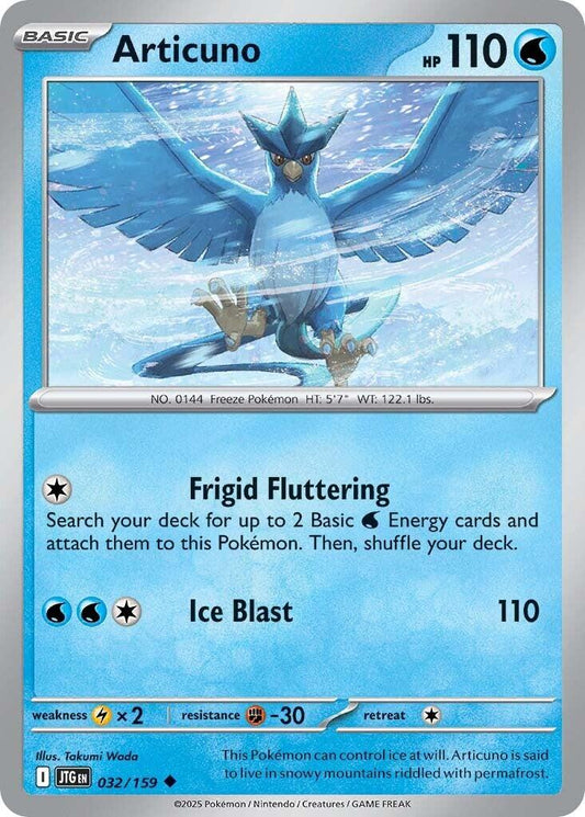 Pokemon: Articuno - 032/159 card image