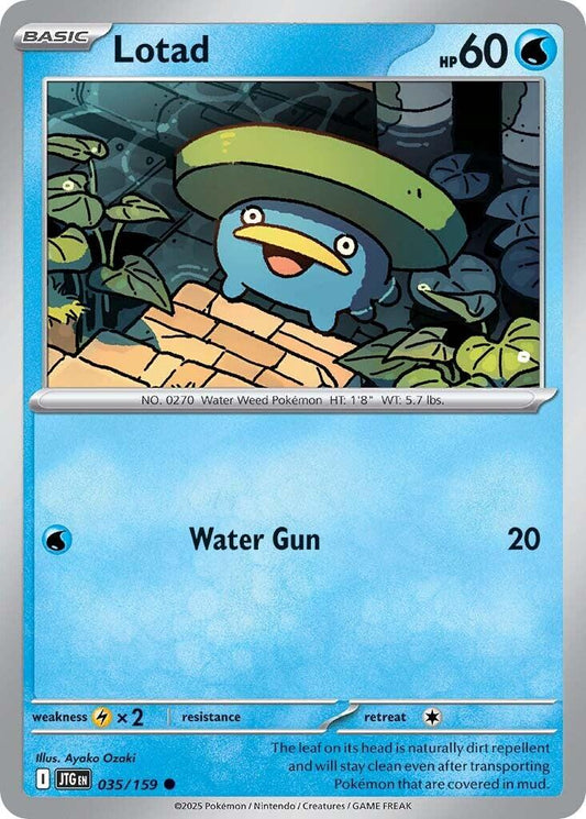Pokemon: Lotad card image