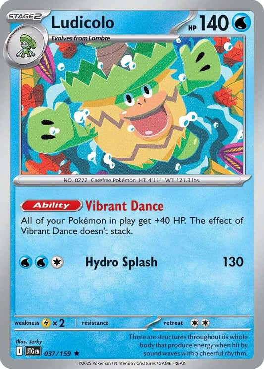 Pokemon: Ludicolo card image