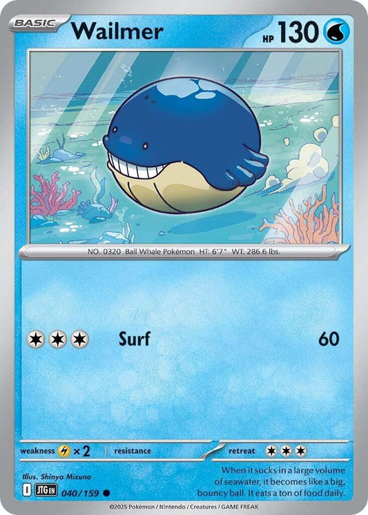 Pokemon: Wailmer card image