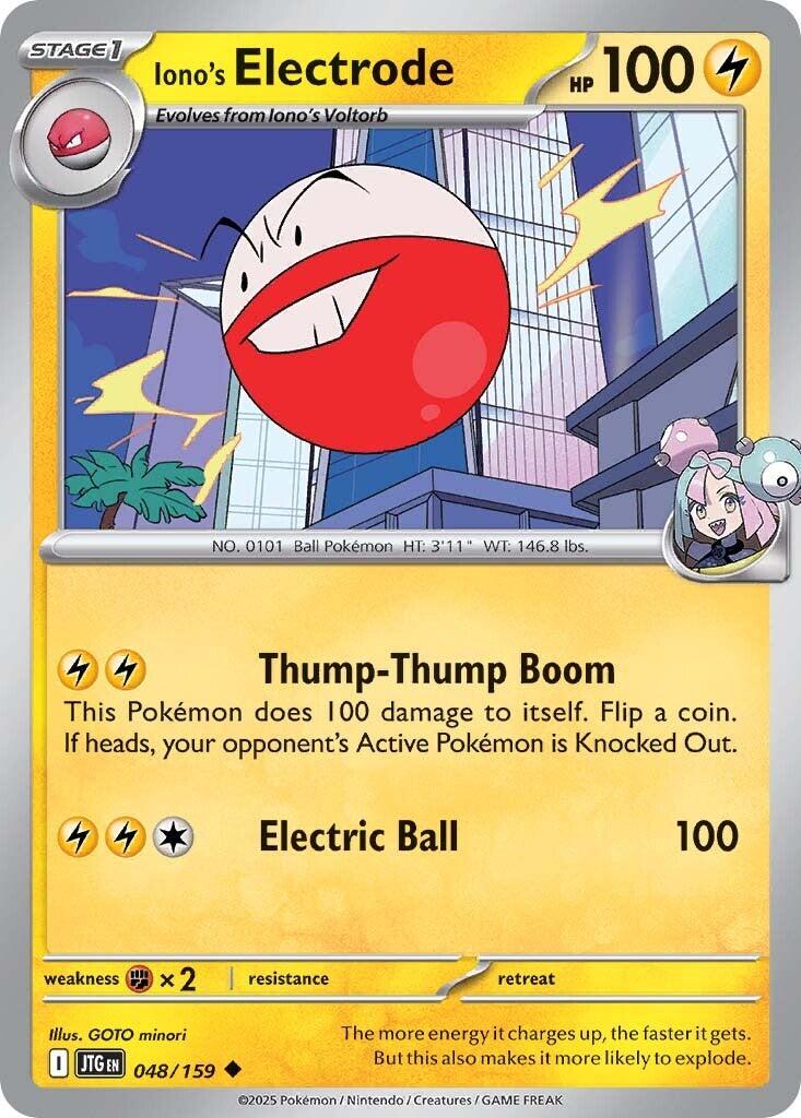 Pokemon: Iono's Electrode card image