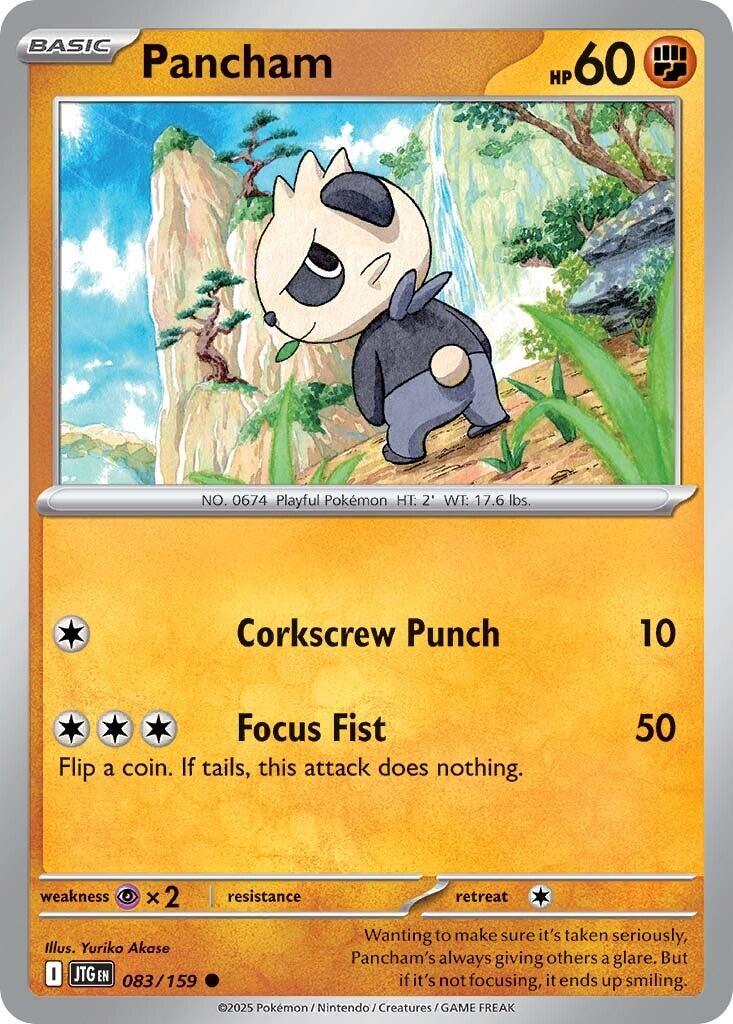 Pokemon: Pancham card image