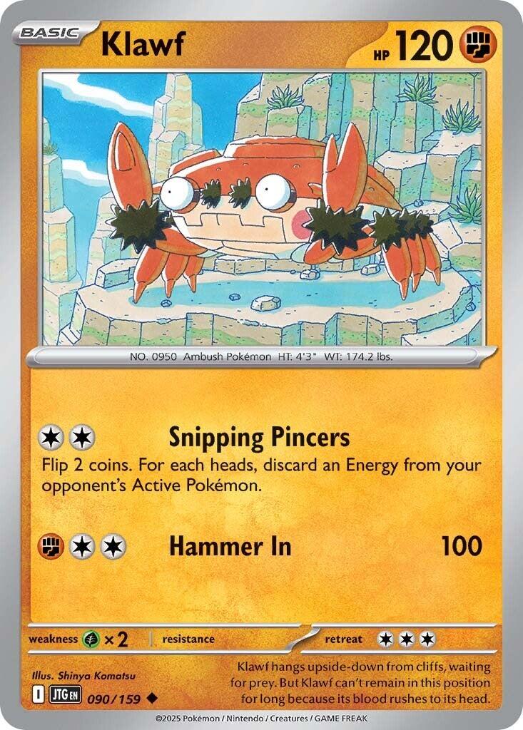 Pokemon: Klawf card image