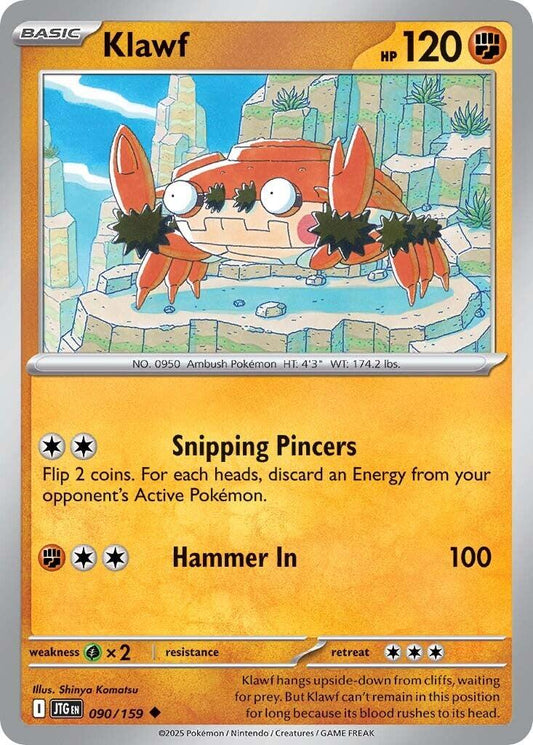 Pokemon: Klawf card image