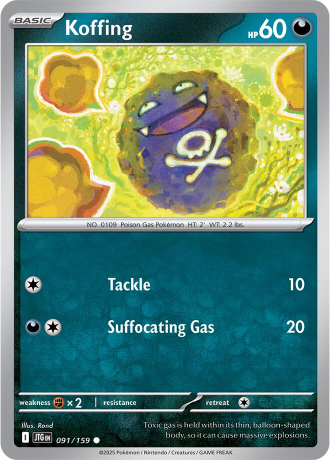 Pokemon: Koffing card image