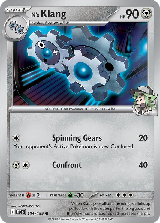 Pokemon: N's Klang card image