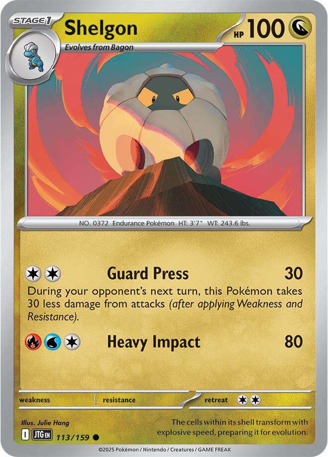 Pokemon: Shelgon card image