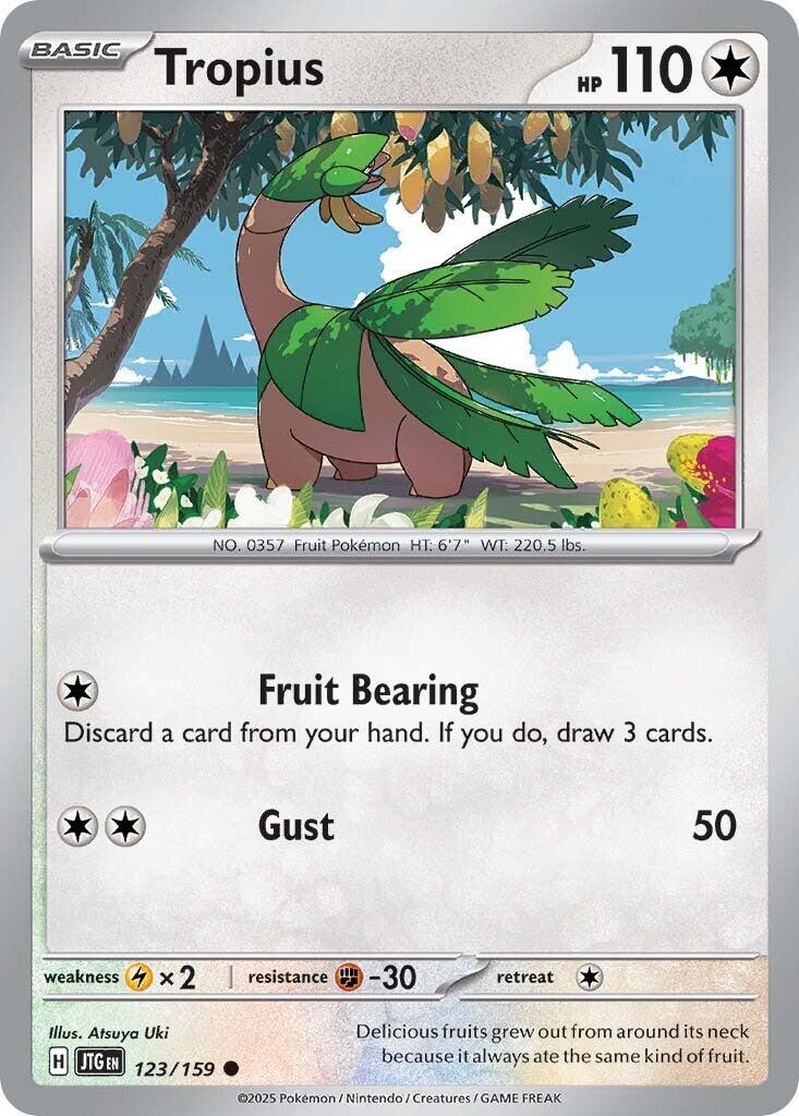 Pokemon: Tropius card image