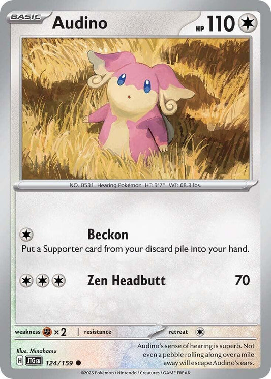 Pokemon: Audino card image