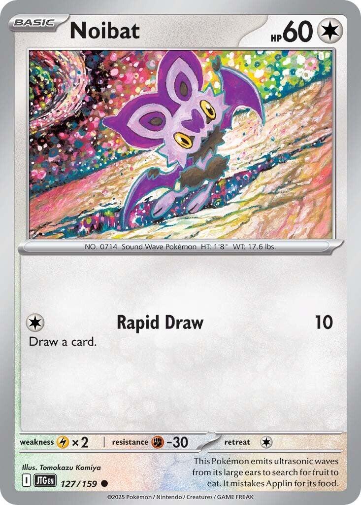 Pokemon: Noibat - 127/159 card image