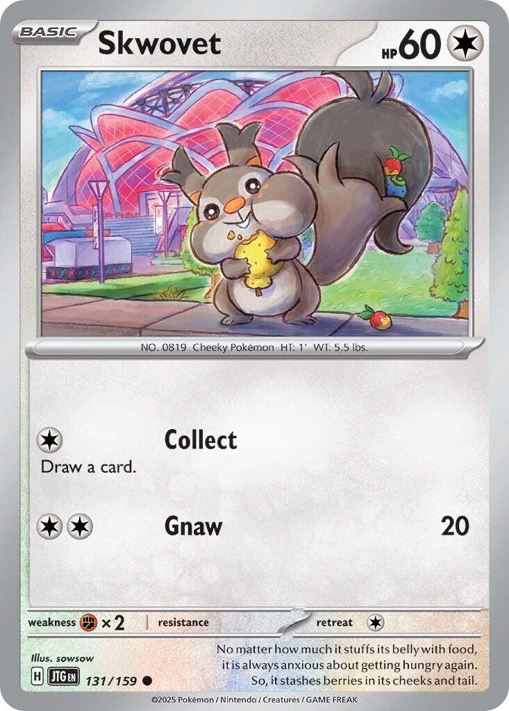 Pokemon: Skwovet card image