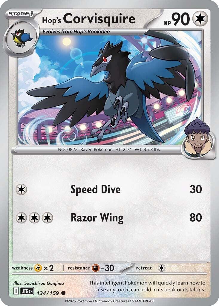 Pokemon: Hop's Corvisquire card image