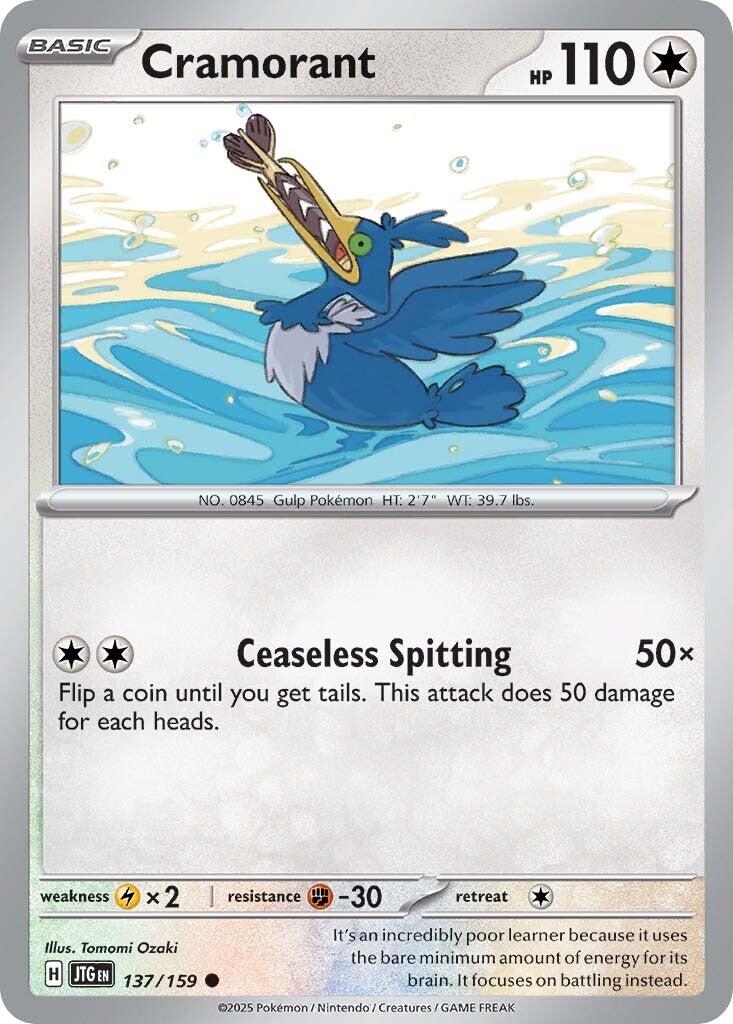 Pokemon: Cramorant card image