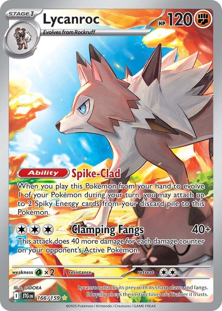 Pokemon: Lycanroc - 166/159 card image