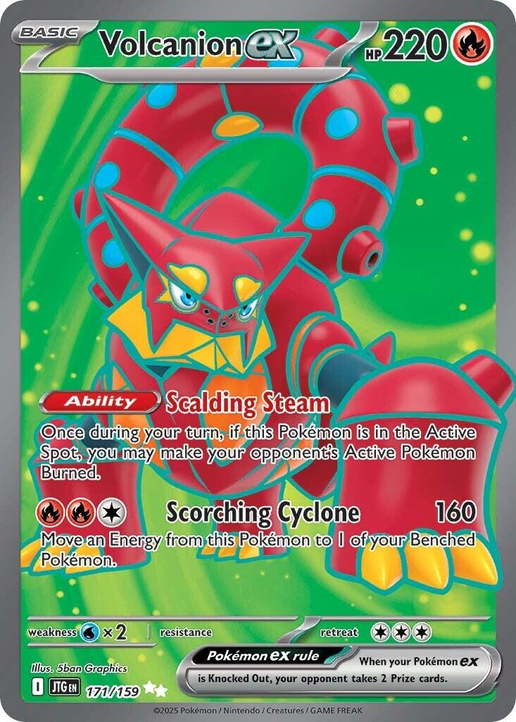 Pokemon: Volcanion ex - 171/159 card image