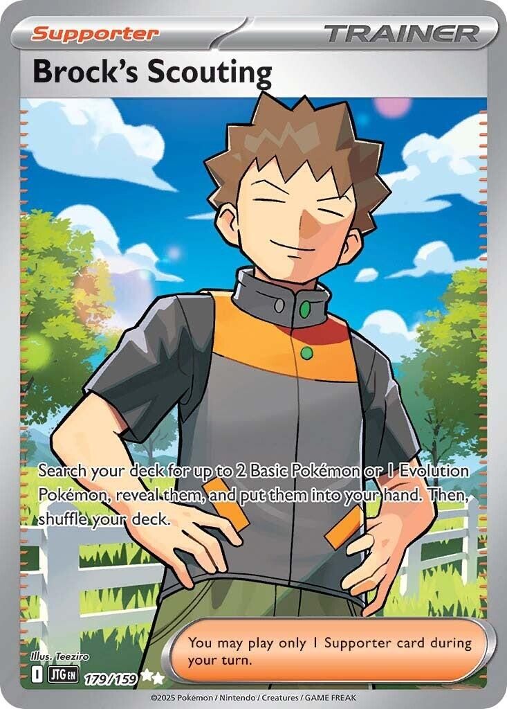 Pokemon: Brock's Scouting - 179/159 card image