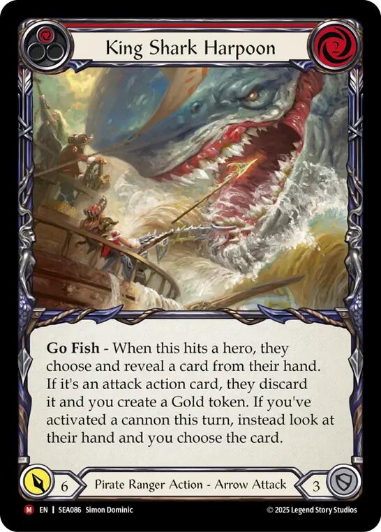 Flesh and Blood TCG: King Shark Harpoon image